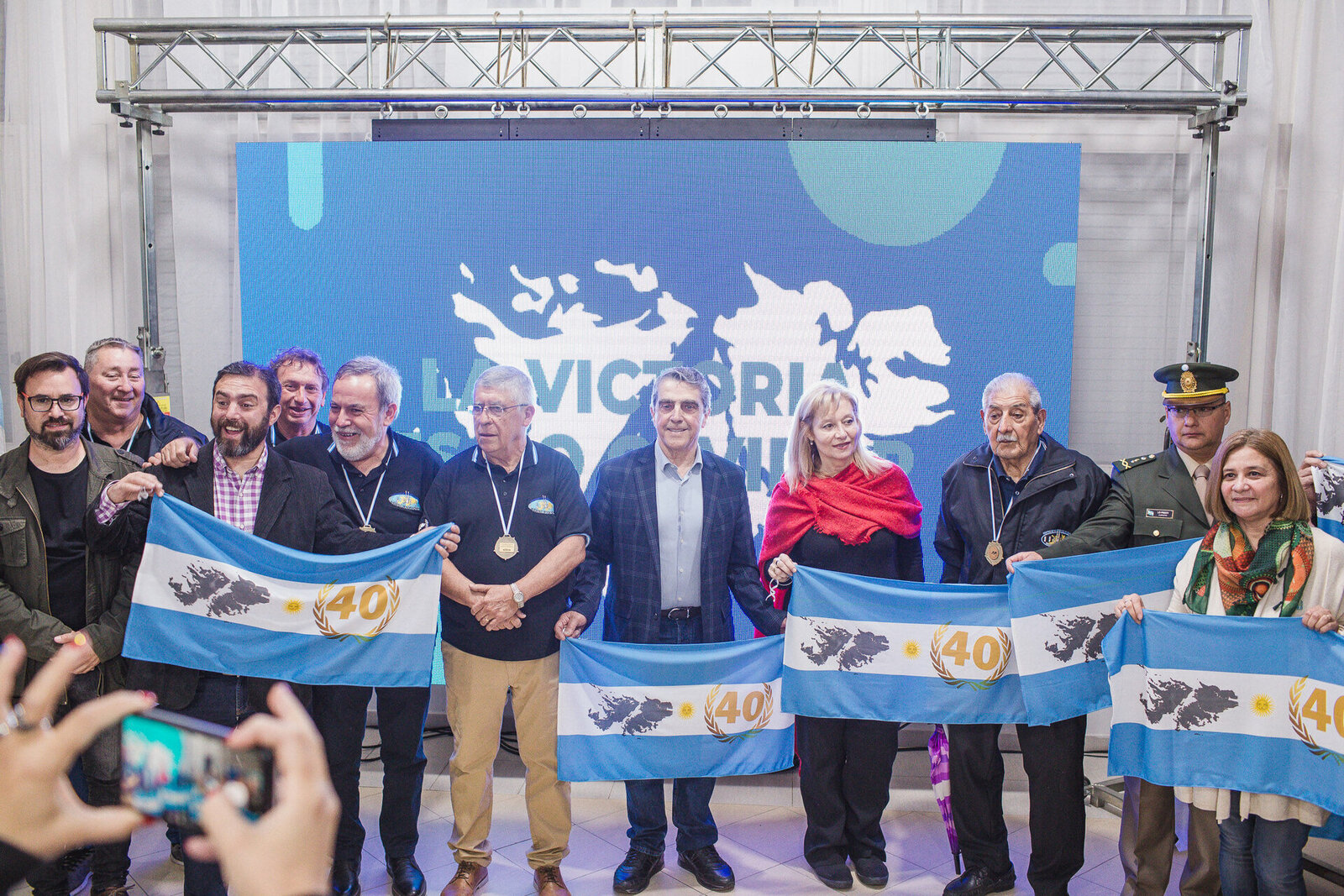 Héroes de Malvinas de la región recibieron un merecido reconocimiento en la Casa del Senado